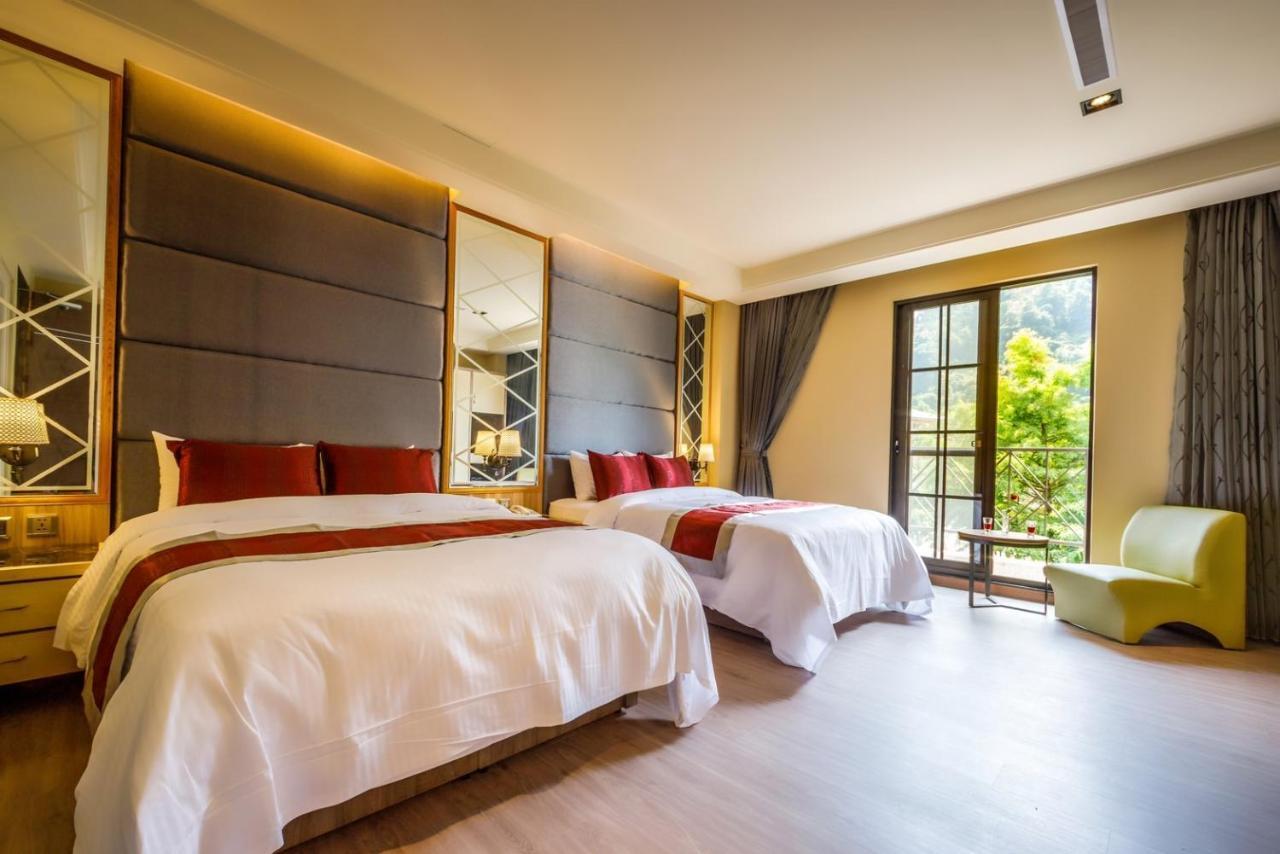 埔里夏都華蔓山林日式會館 Puli Huaman Villa Exteriör bild
