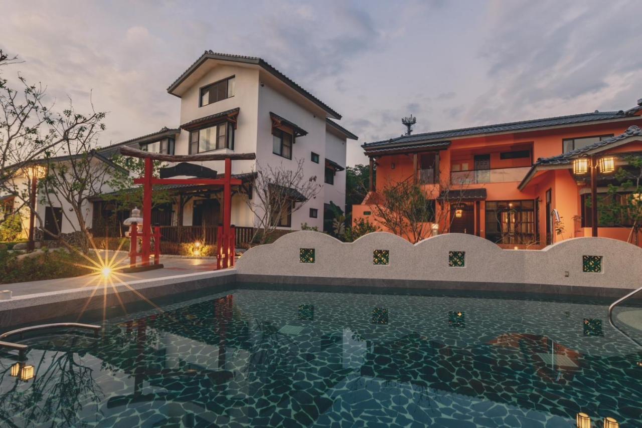 埔里夏都華蔓山林日式會館 Puli Huaman Villa Exteriör bild