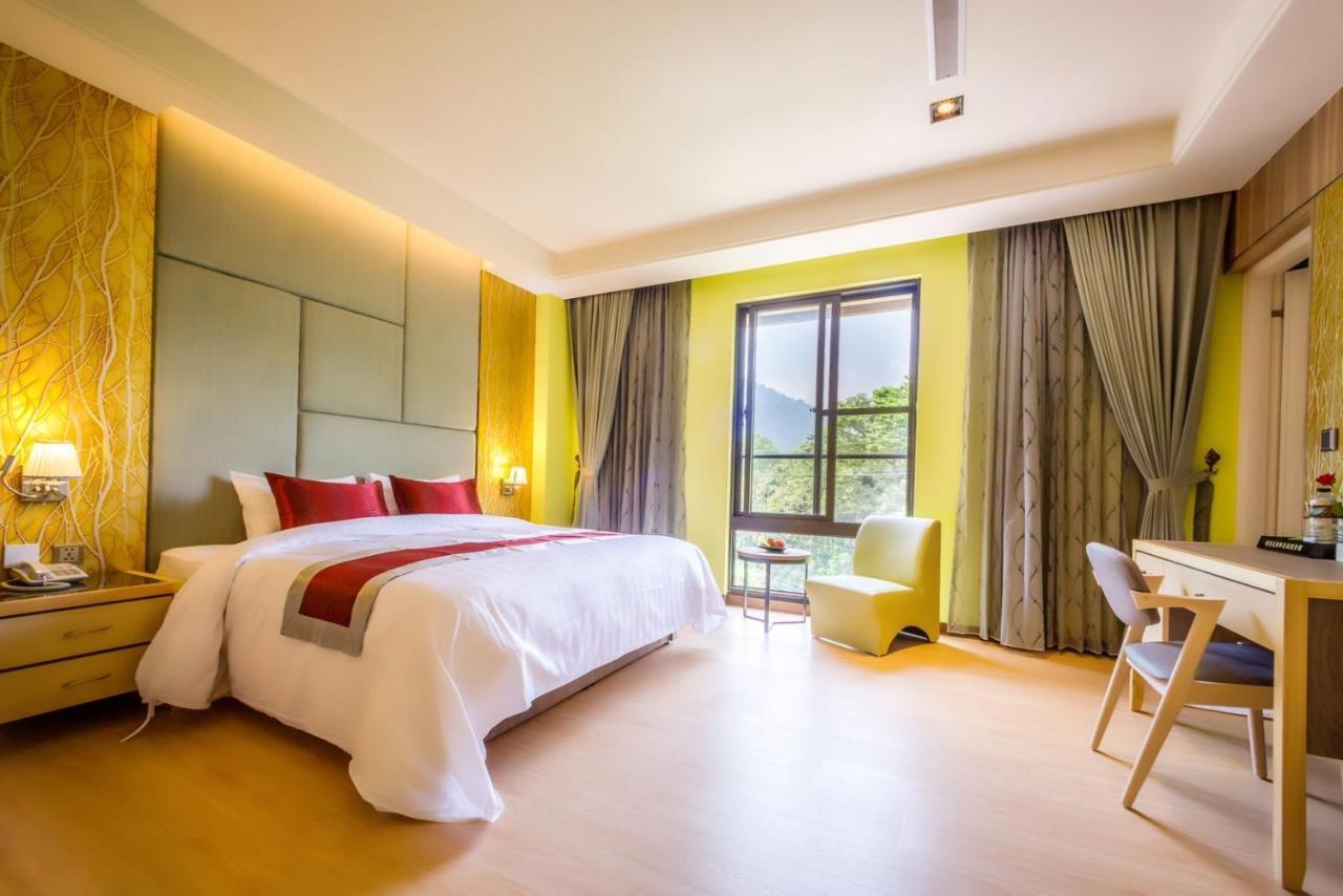 埔里夏都華蔓山林日式會館 Puli Huaman Villa Exteriör bild