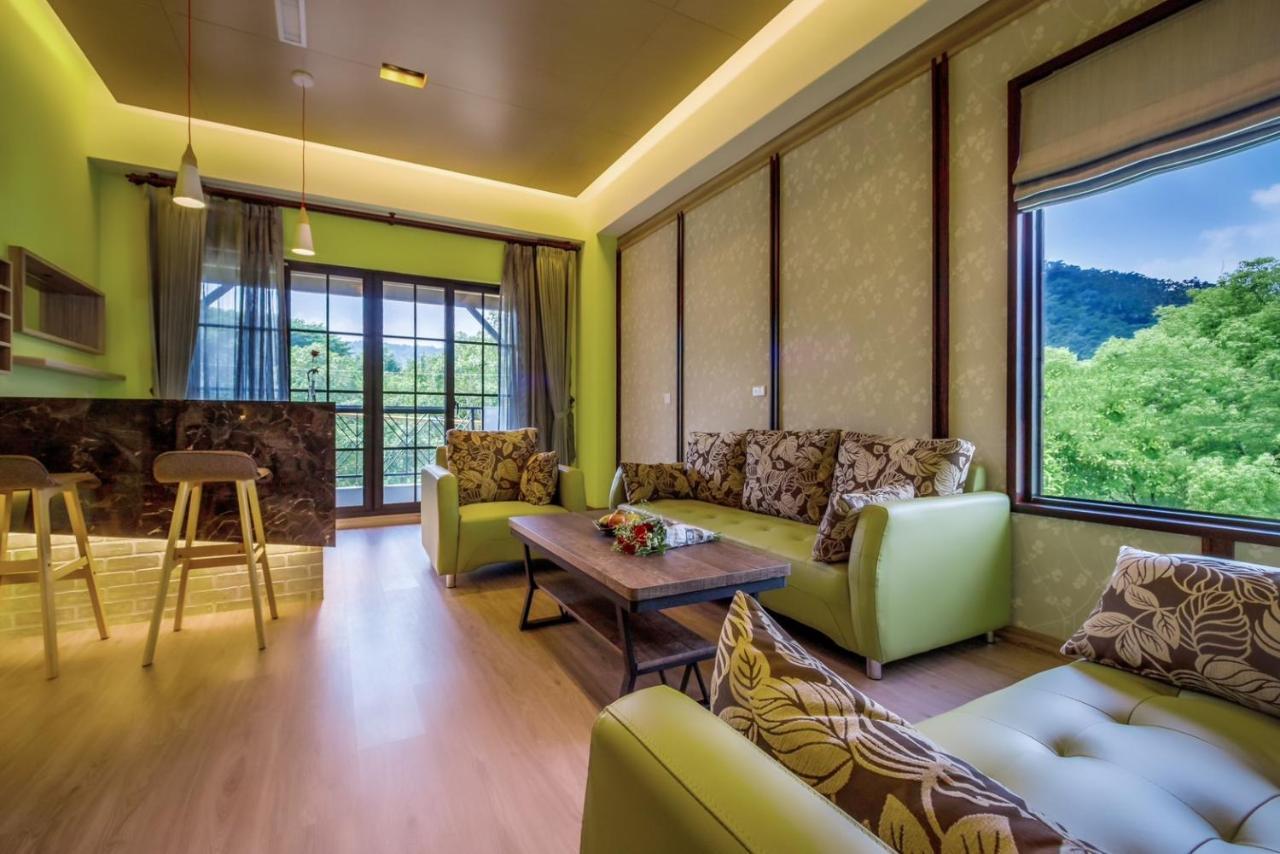 埔里夏都華蔓山林日式會館 Puli Huaman Villa Exteriör bild