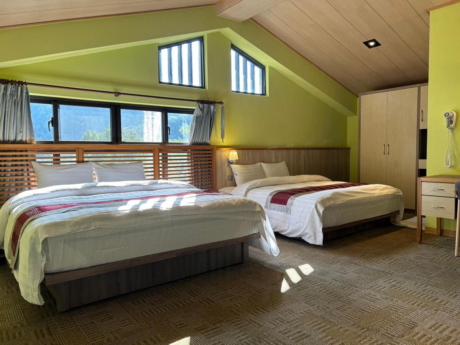 埔里夏都華蔓山林日式會館 Puli Huaman Villa Exteriör bild